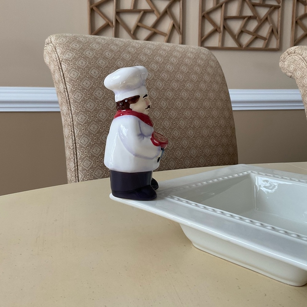 Large Italian Chef Platter Decoration 🍝 - Picture 4 of 6